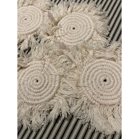 Macrame‎ 5 piece Coaster Set - Picture 5 of 5